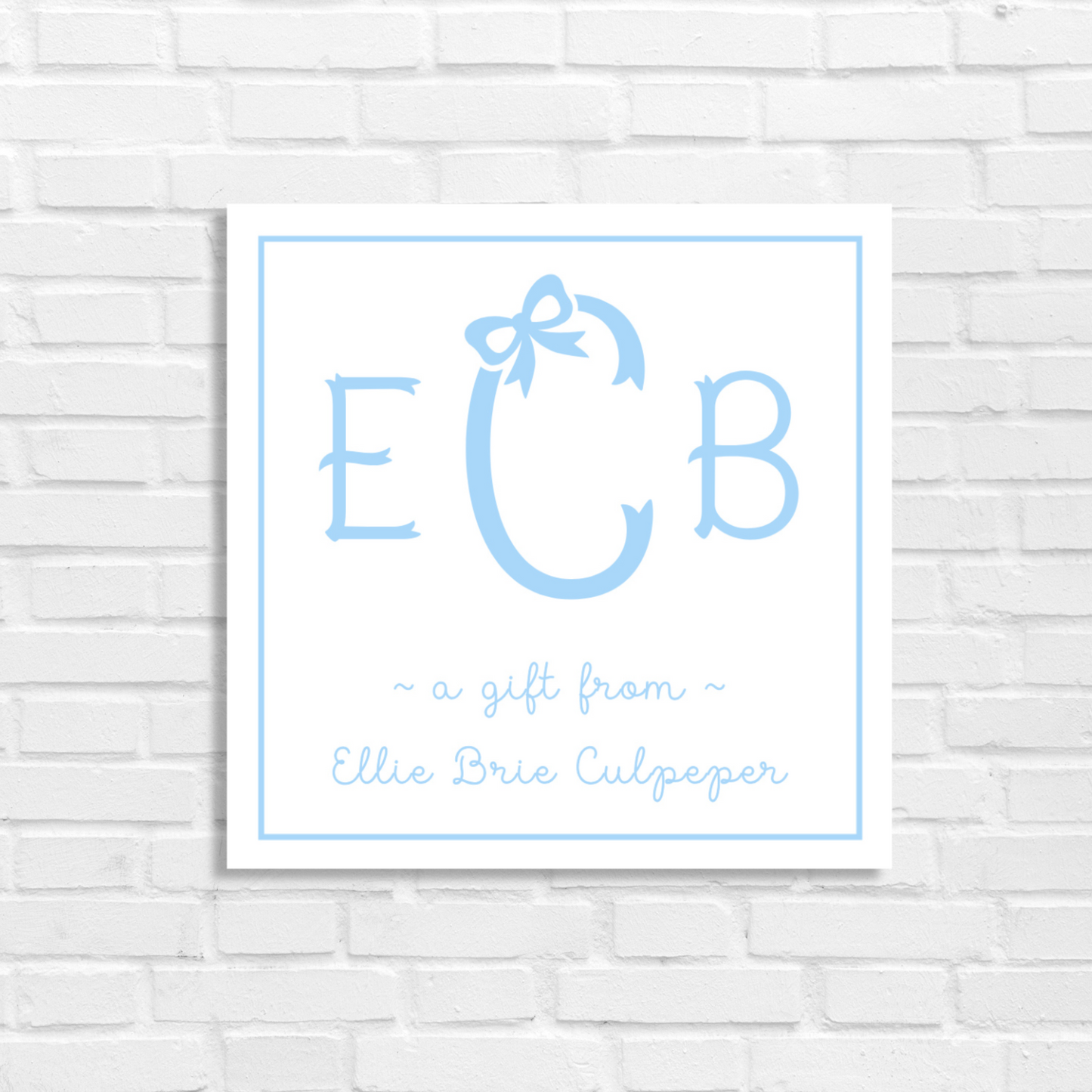 Blue Bow