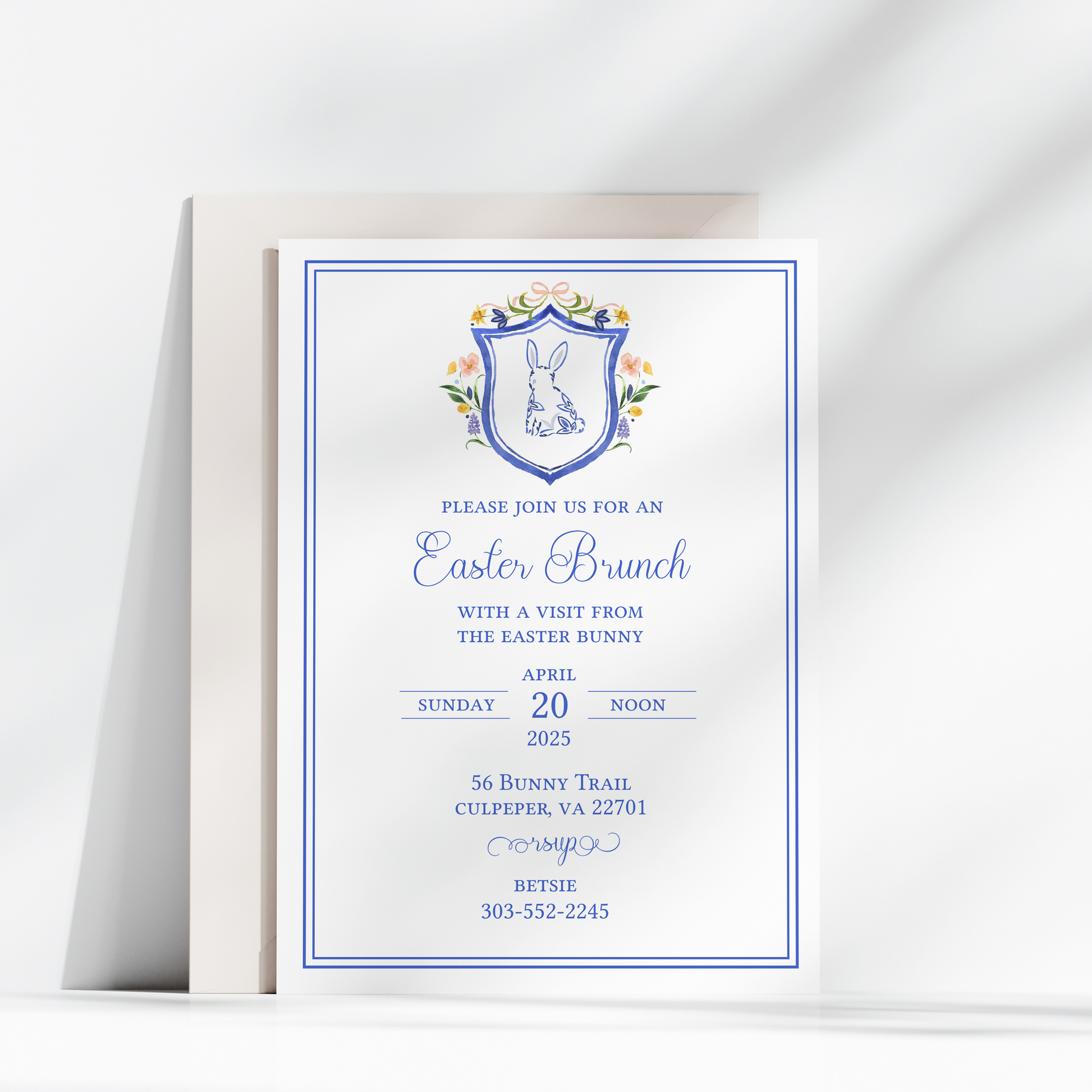 Easter Brunch Invitation