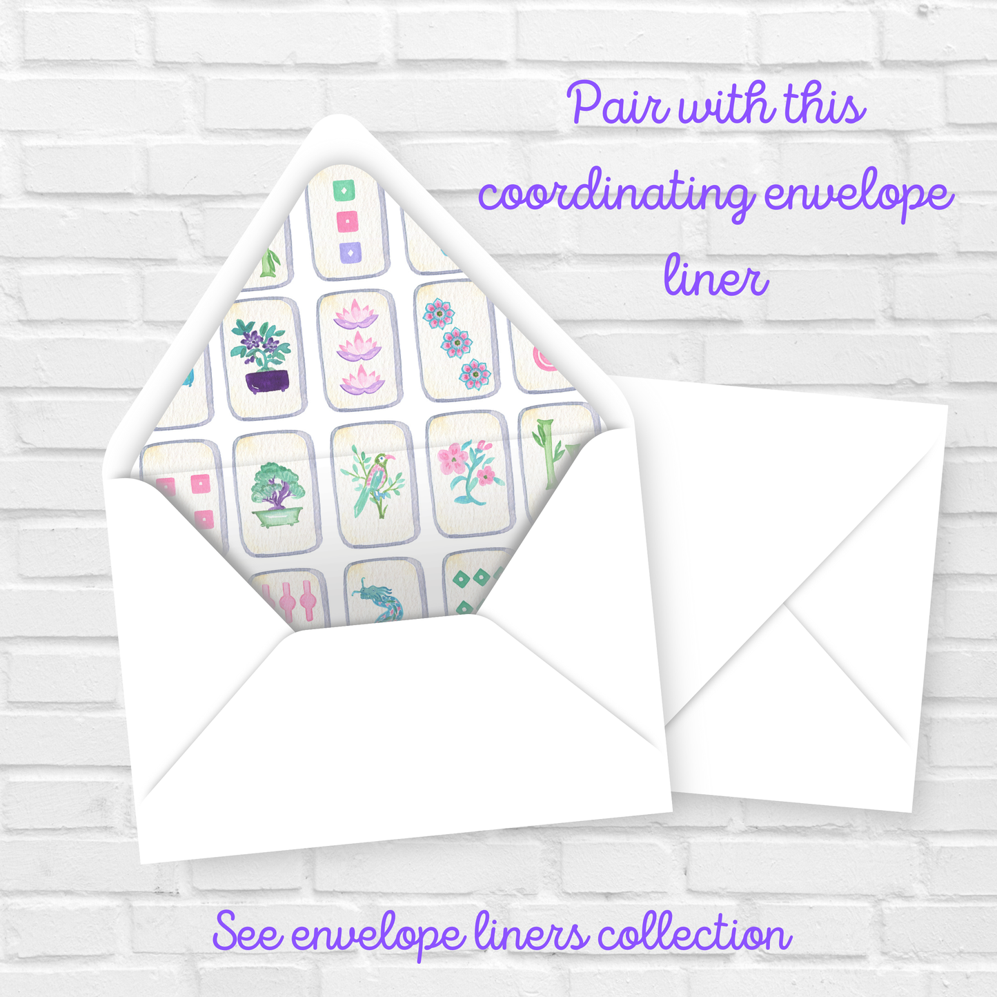 Mahjong Ladies Night Invitation