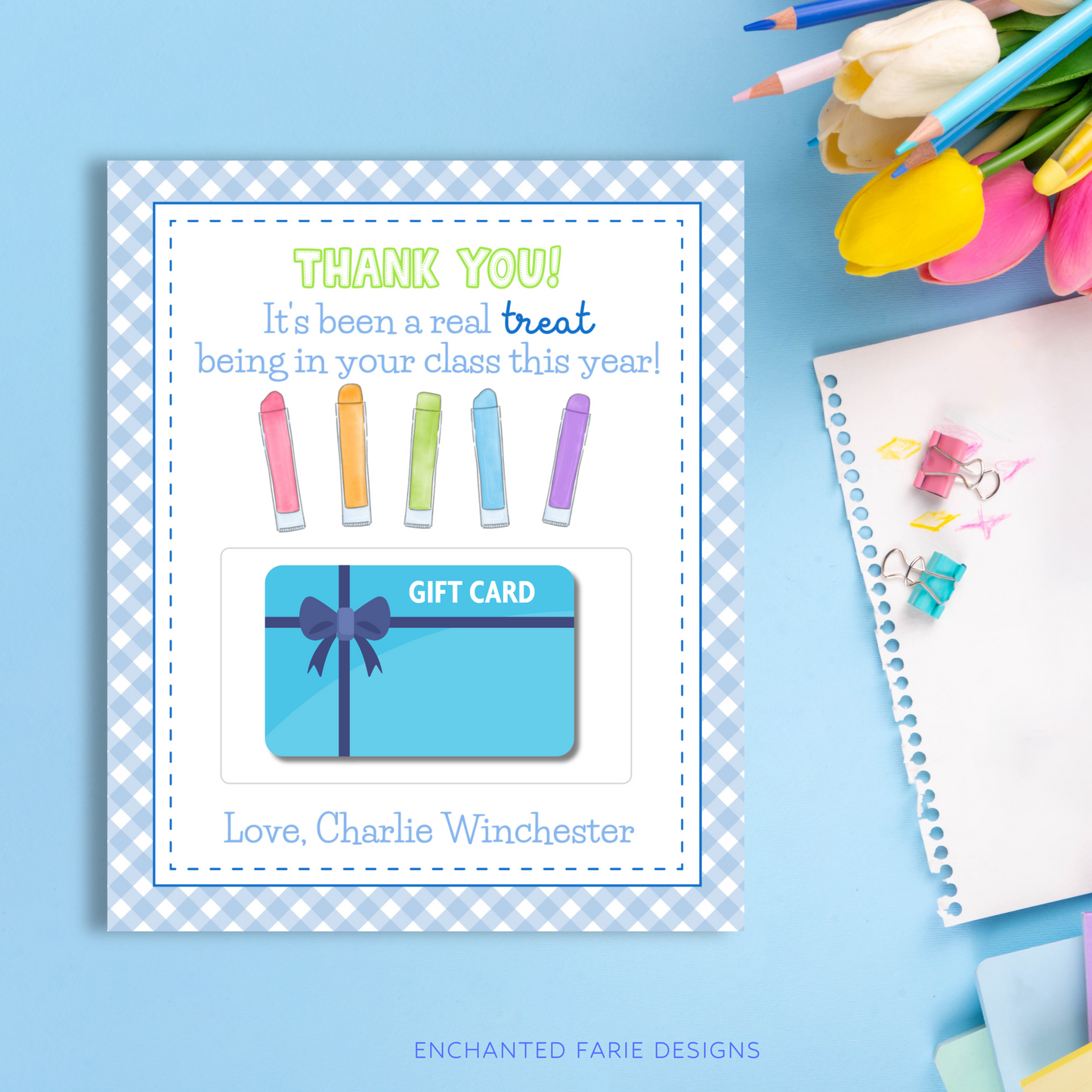 Sweet Treat Gift Card Holder