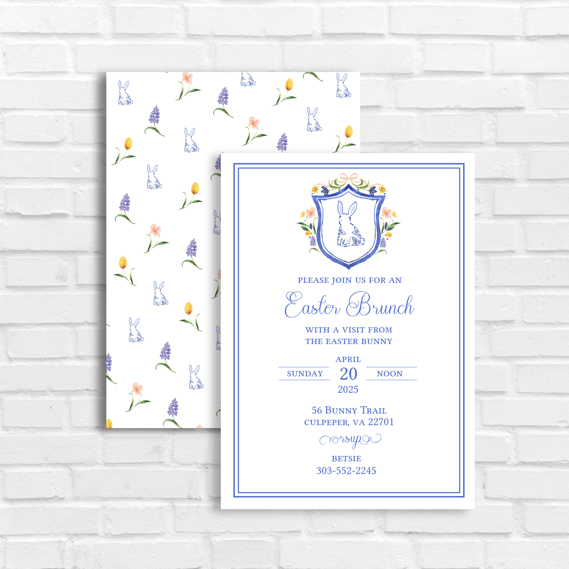 Easter Brunch Invitation