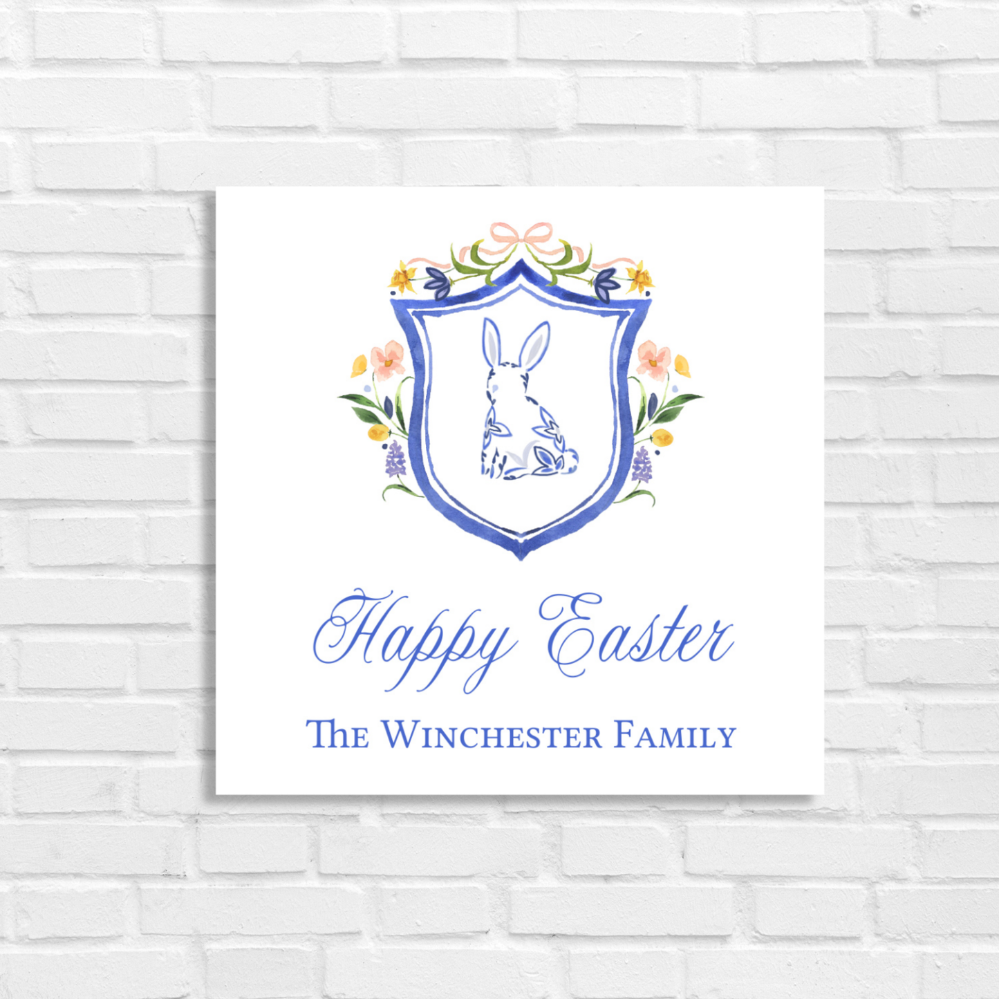 Easter Bunny Gift Tag