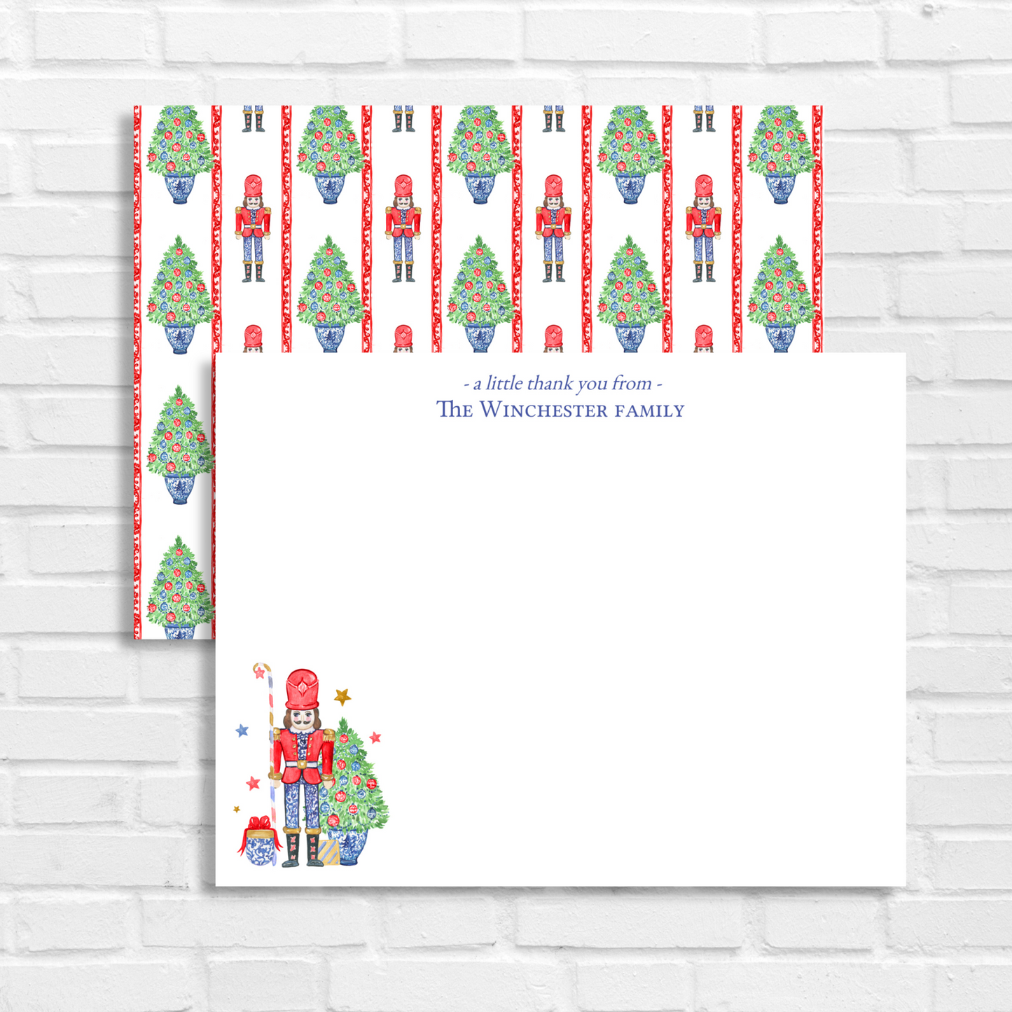 Personalized Christmas Stationery