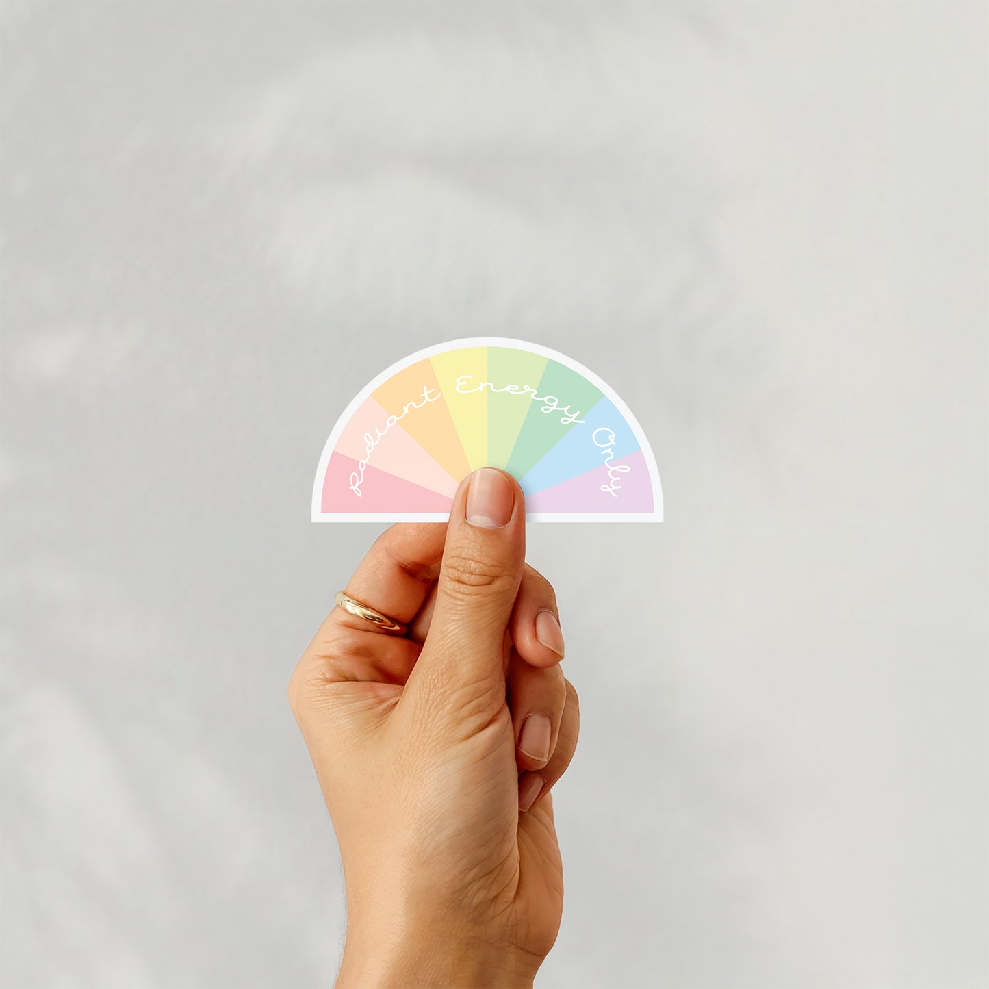 Radiant Energy Sticker | Cute Aesthetic Vinyl Sticker