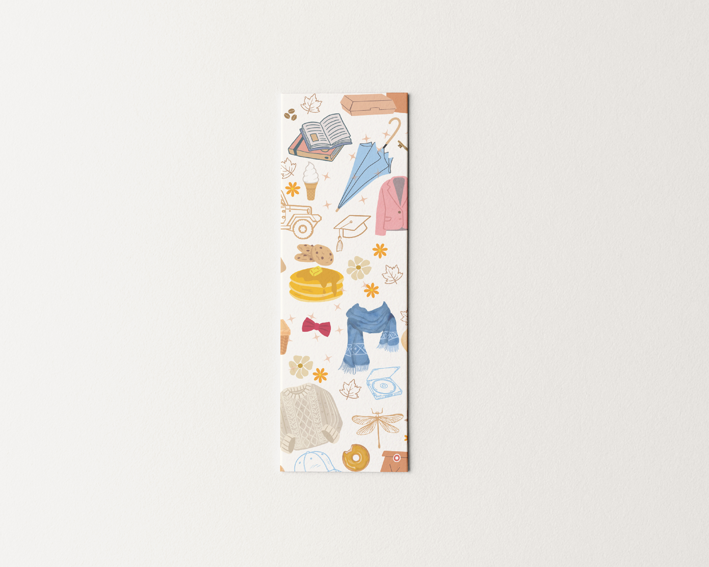 Gilmore Girls Sweater Weather Bookmark – Cozy Fall 2x6”