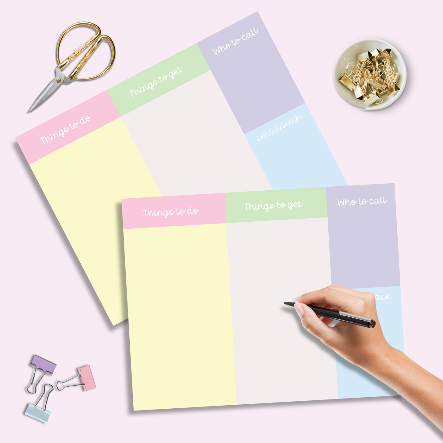 The Daily Mind Dump Notepad 11 x 8.5"