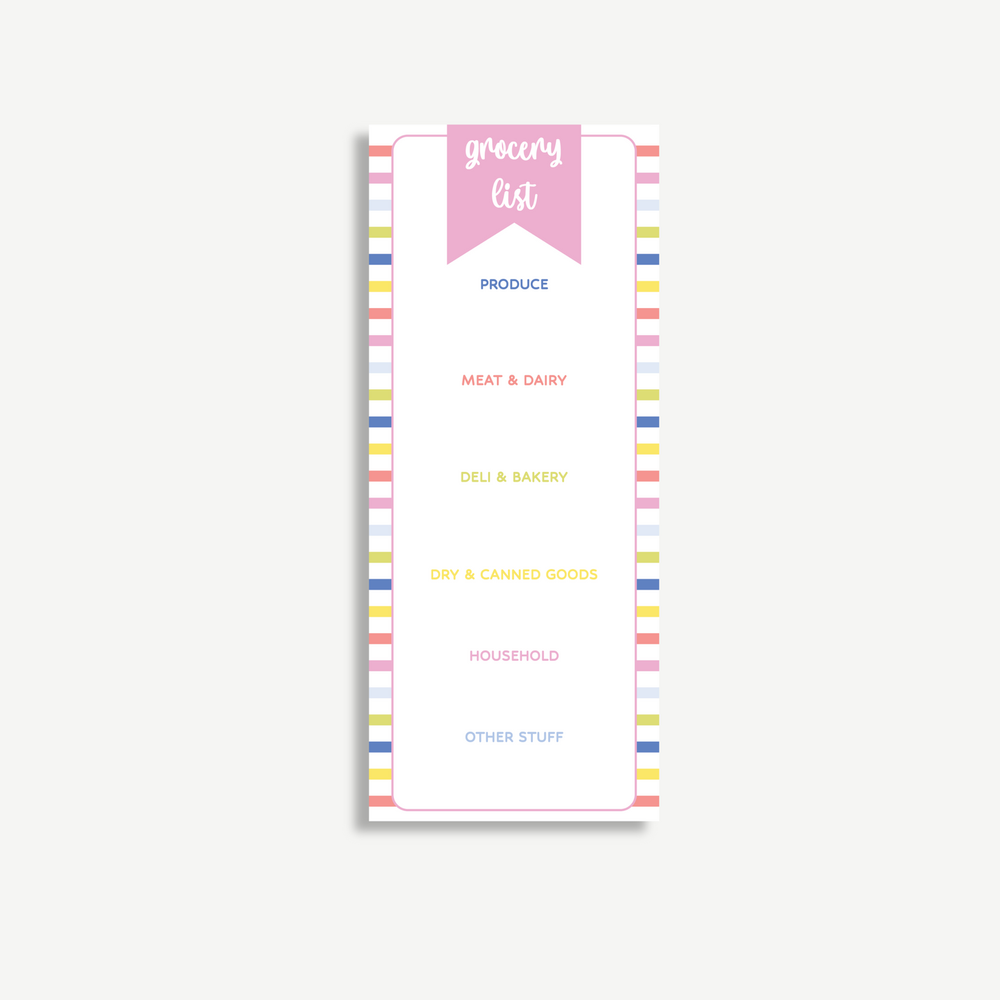 The Ultimate Planner Set – Meal Plan, Grocery List & Weekly Planner ✨