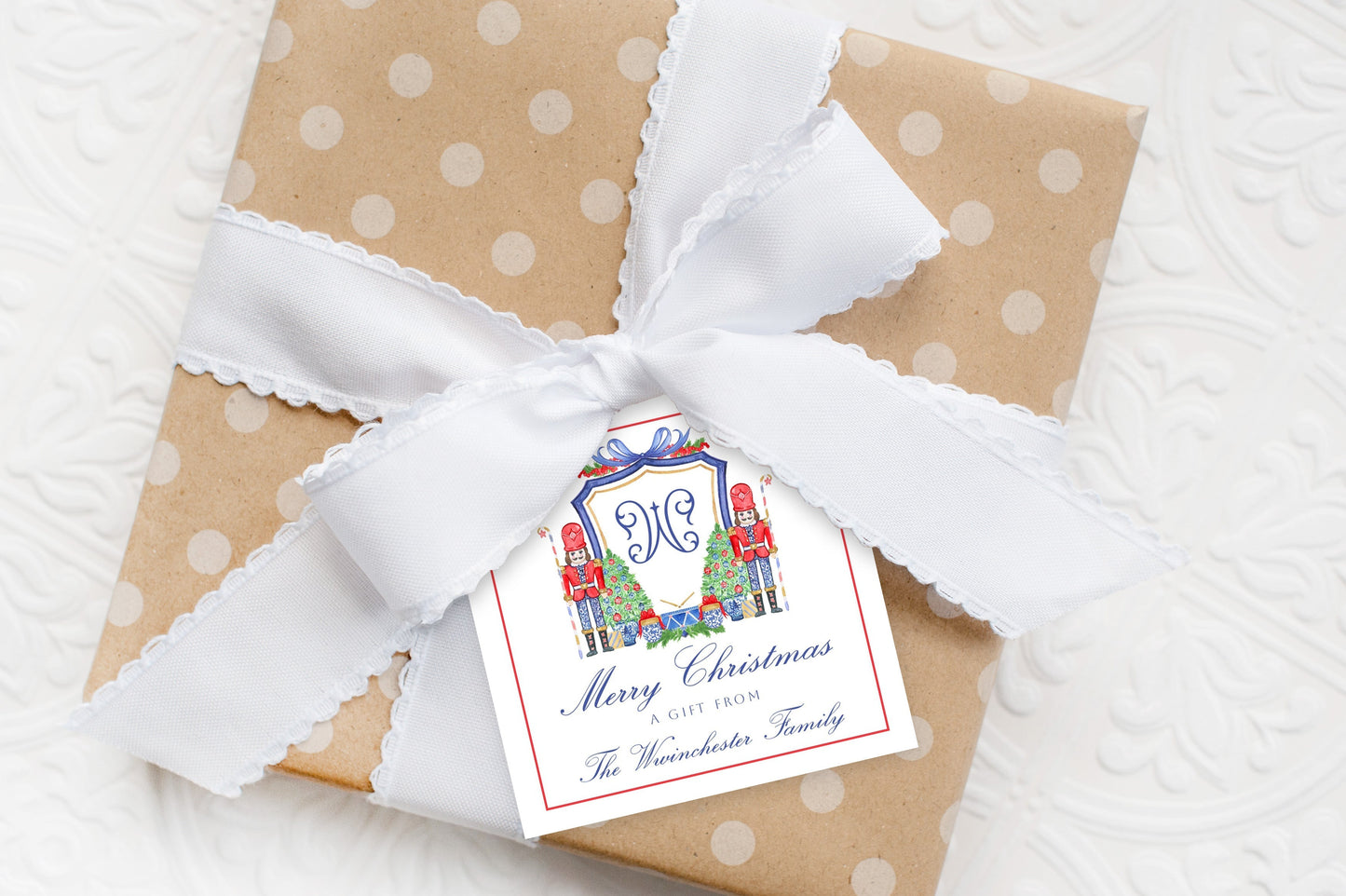Nutcracker Gift Tag Template