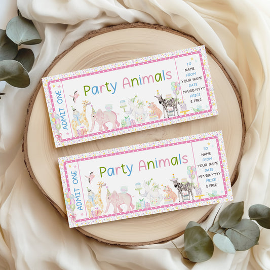 Party Animals Zoo Ticket