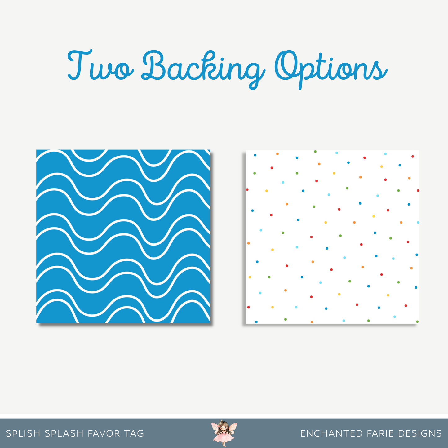 Splash-tastic Pool Party Thank You Tag – Printable 3x3”