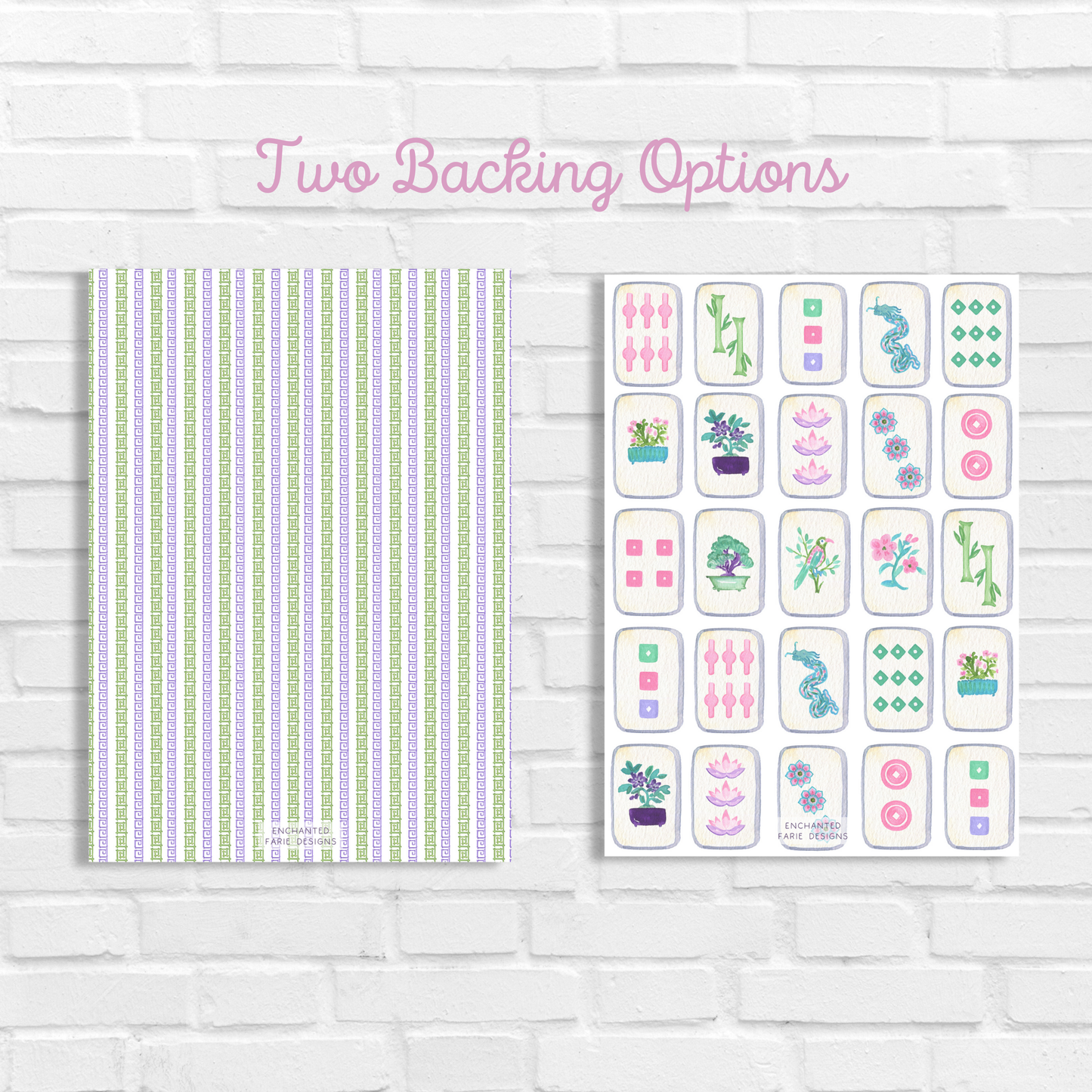 Mahjong Ladies Night Invitation