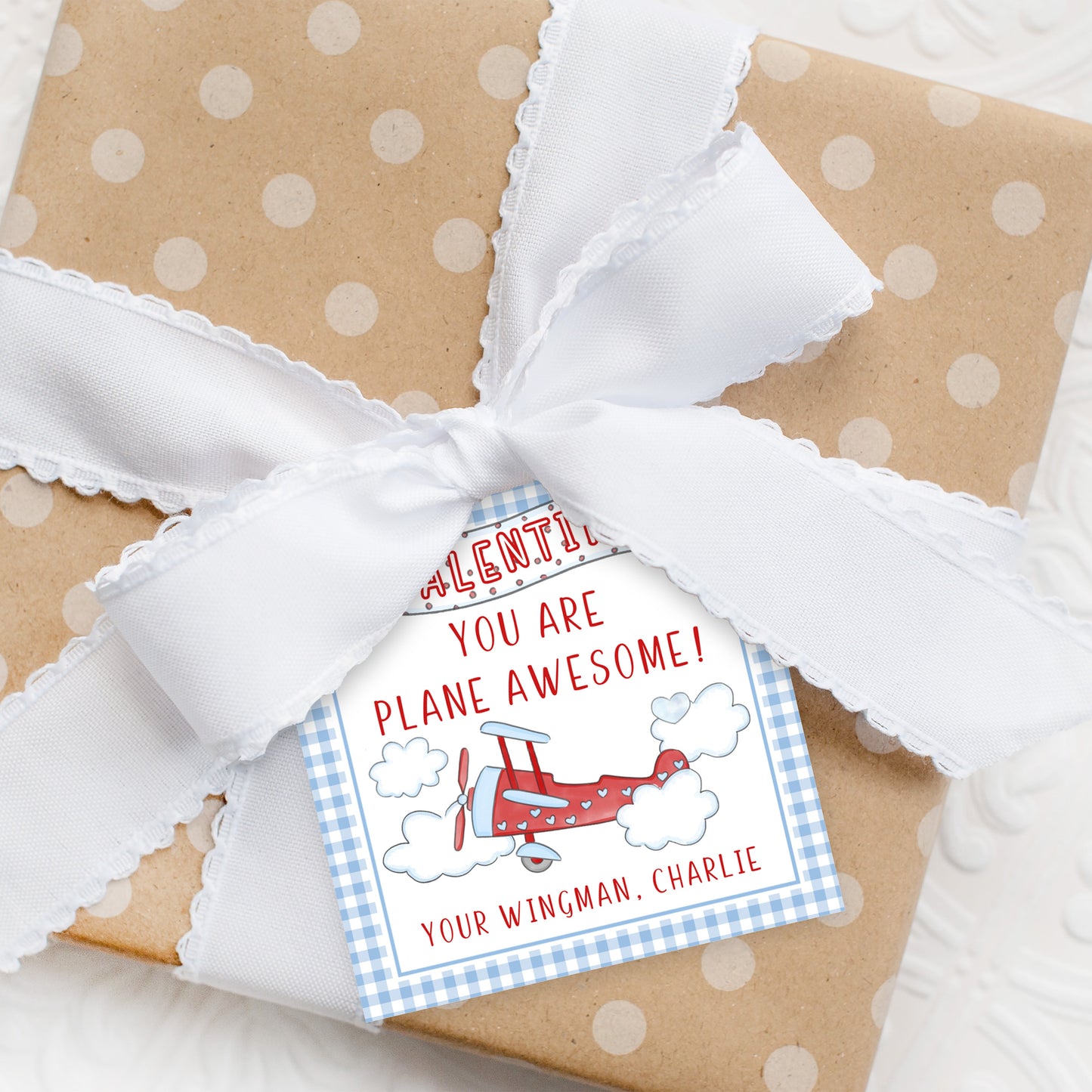 Plane Awesome Valentine