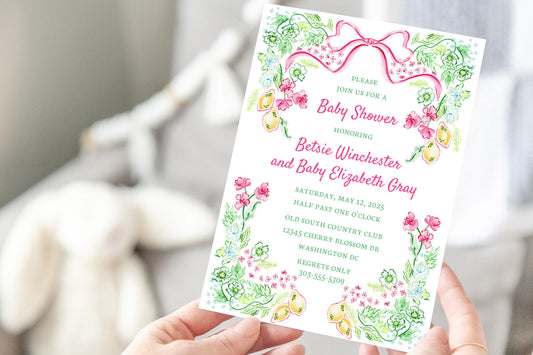 Baby Shower Invitation