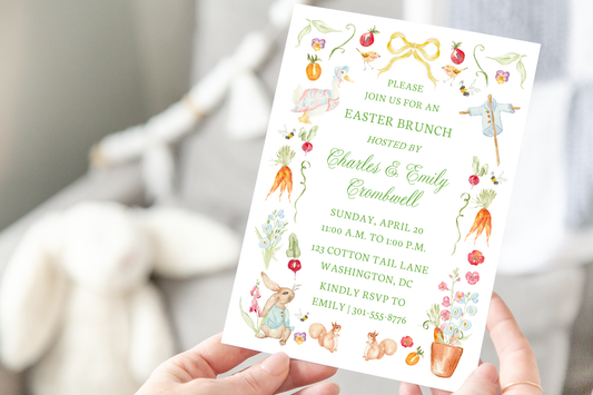 Easter invitation