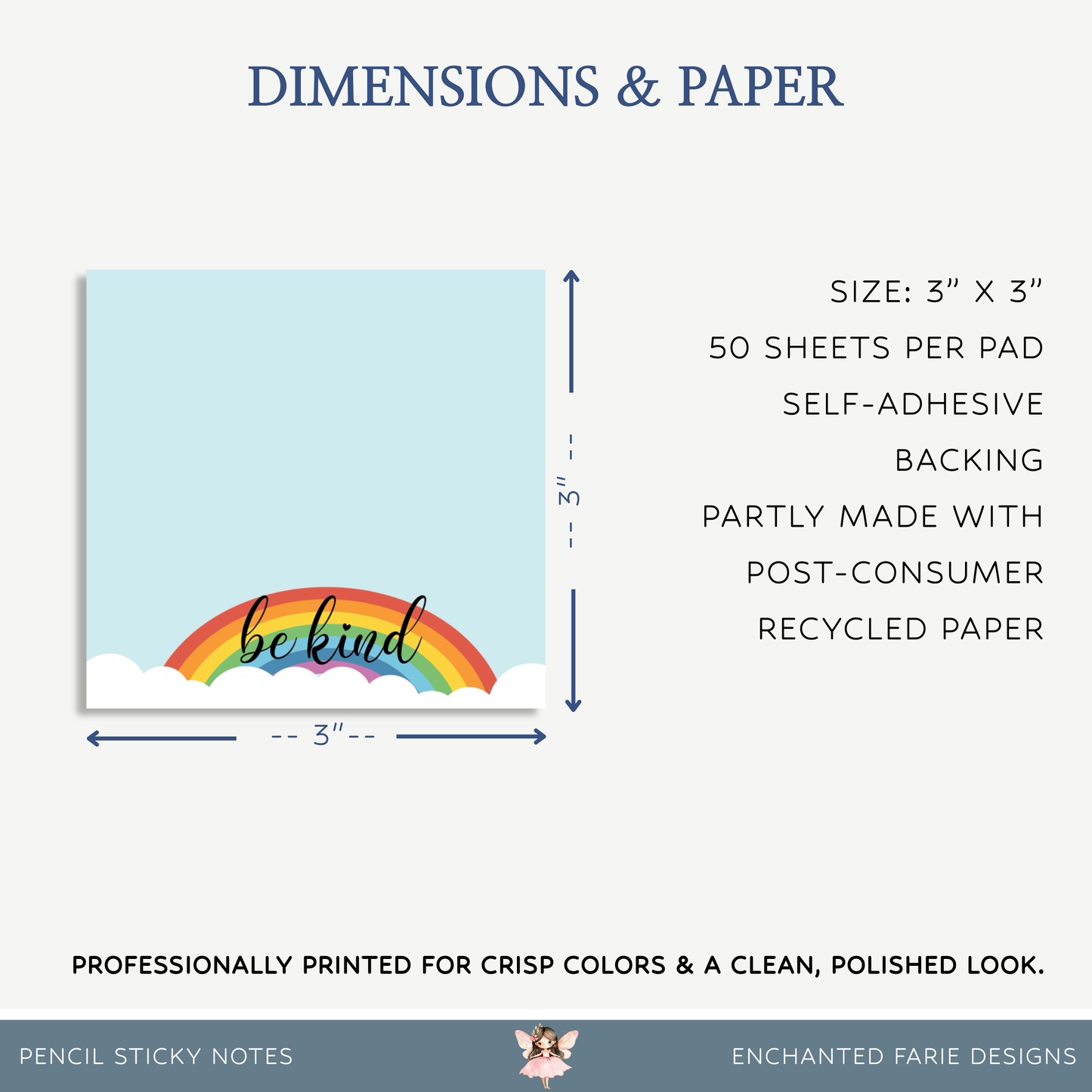 Be Kind Sticky Notes