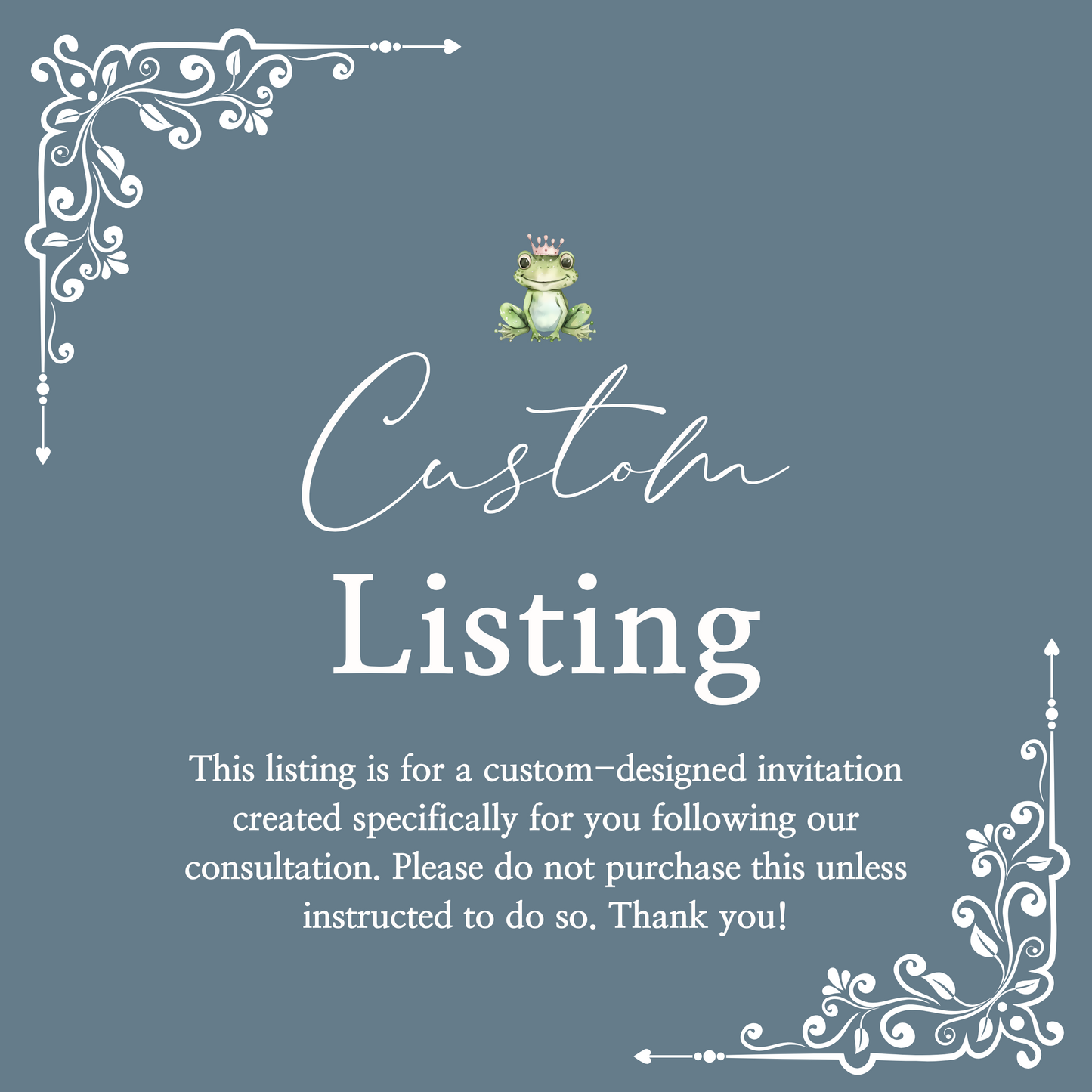 Customized Digital Invitation