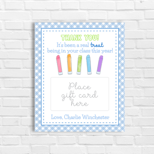 Sweet Treat Gift Card Holder 