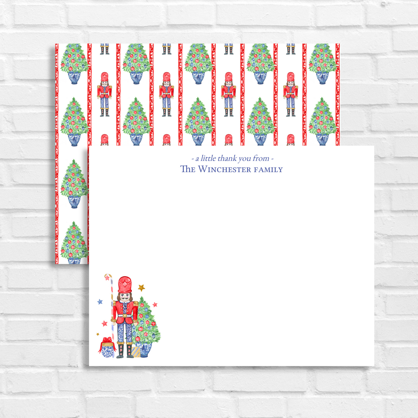 Personalized Christmas Stationary