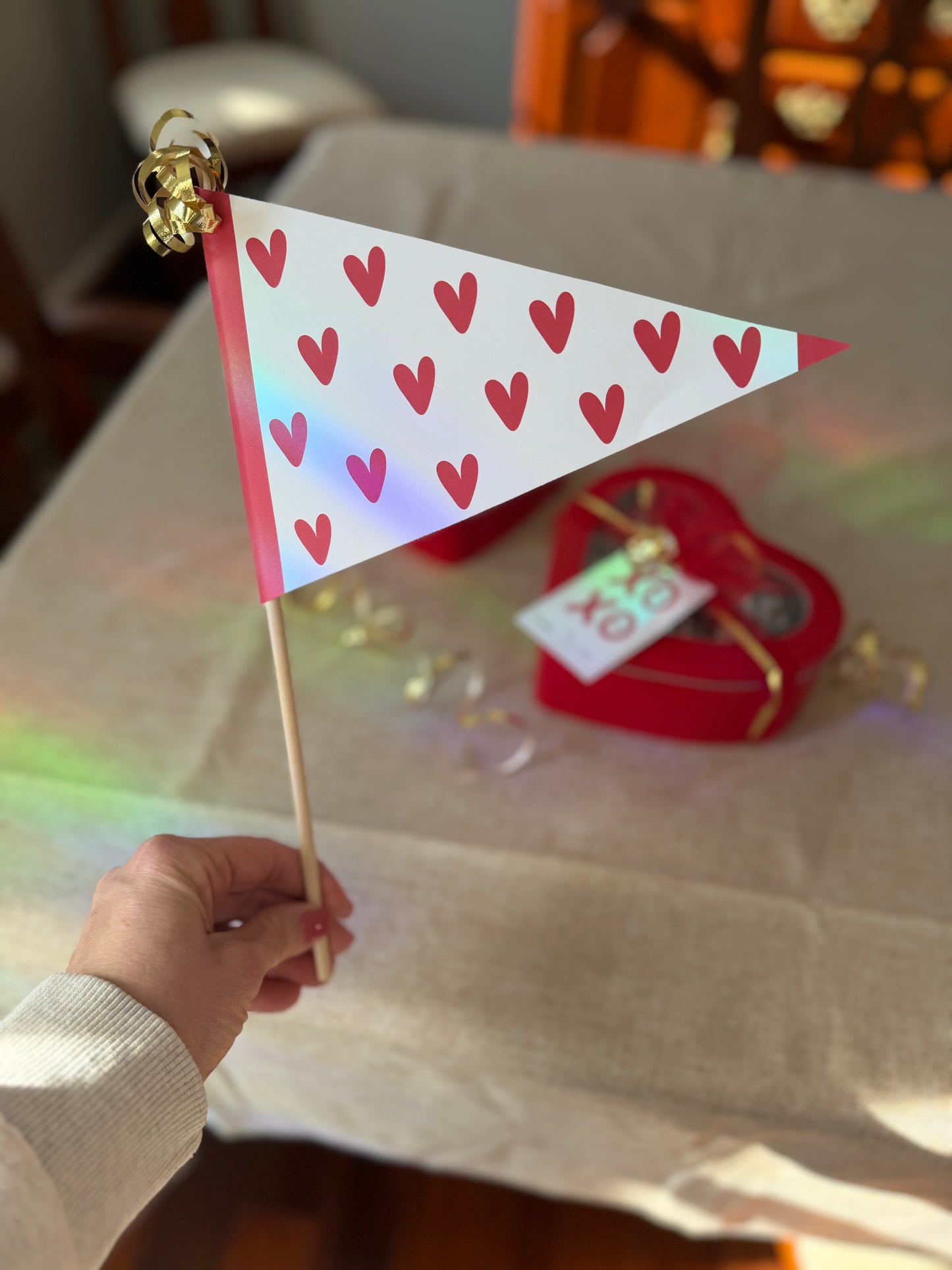 XOXO Valentine Gift Tag Printable