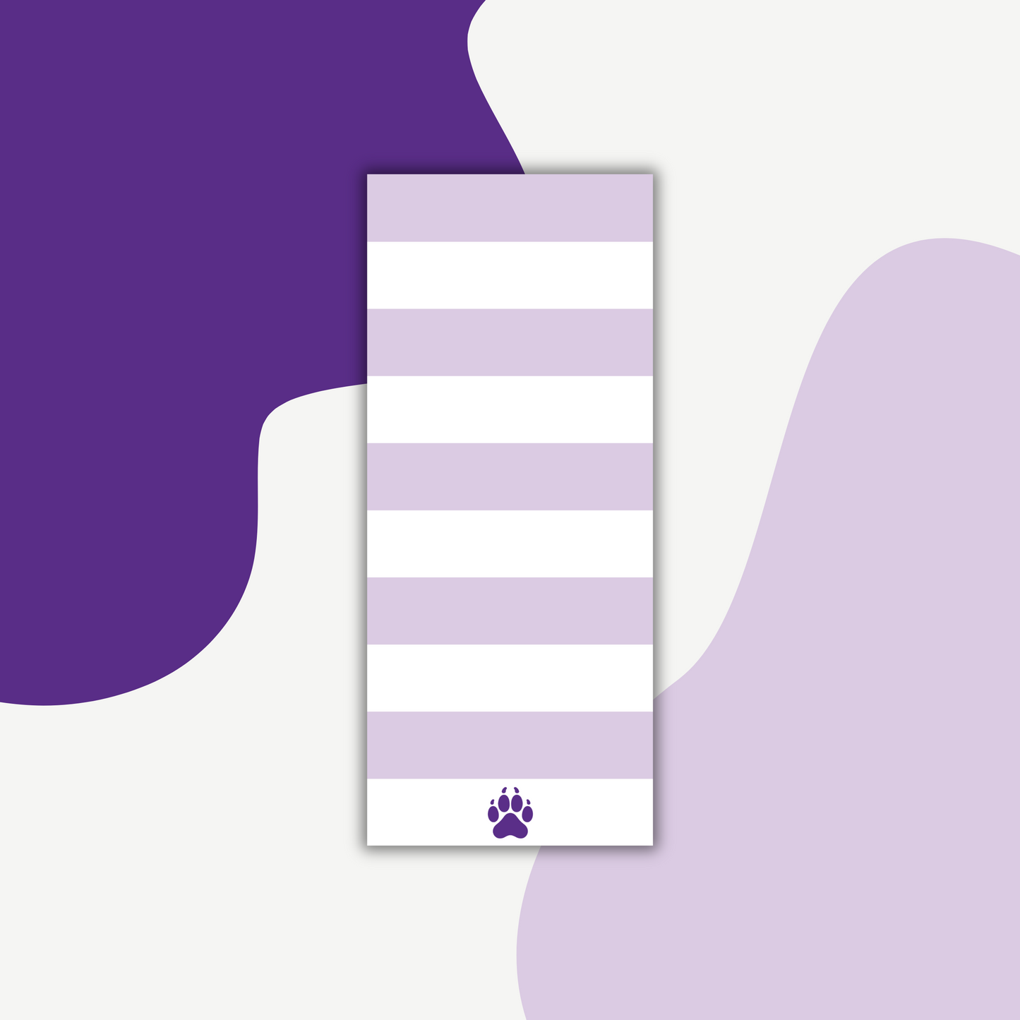 Bruins School Spirit Notepad | Purple To-Do NotePad