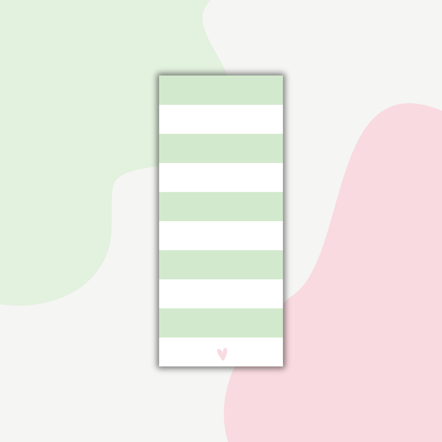 Soft Meadow Pastel Notepad | 3.63 x 8.5