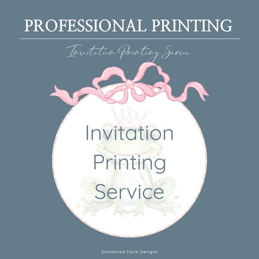 Invitation Printing 