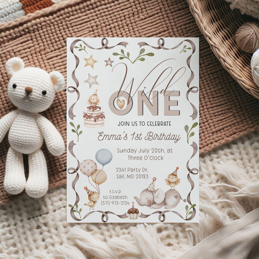 Boho Party Invitation