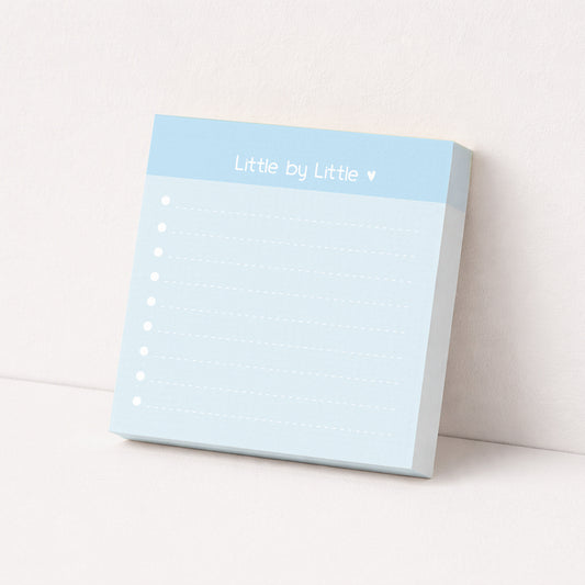 Little by Little Sticky Notes | Cute To Do List Pad