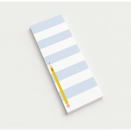 Pencil Stripe Notepad | 3.63 x 8.5