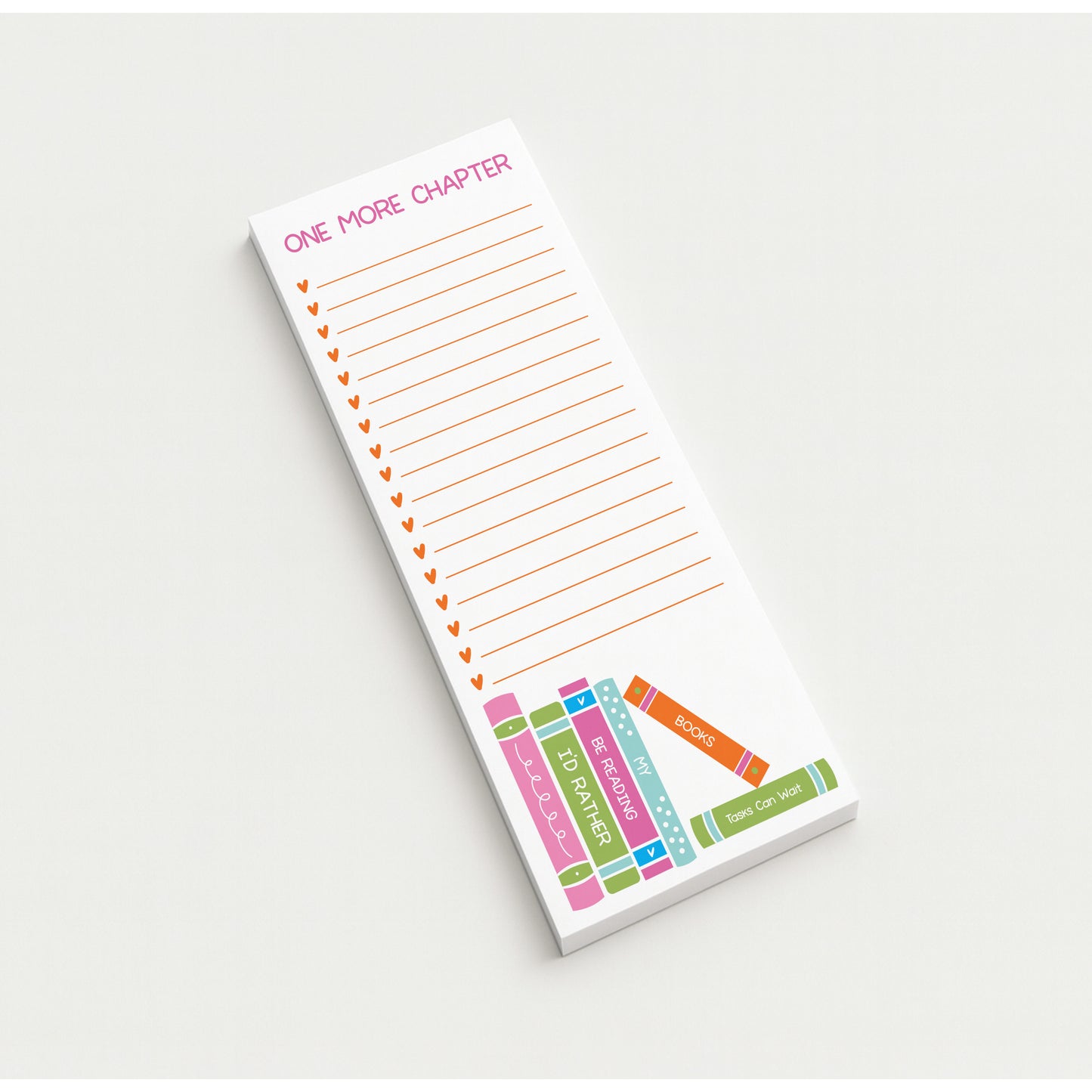 One More Chapter To-Do List Notepad