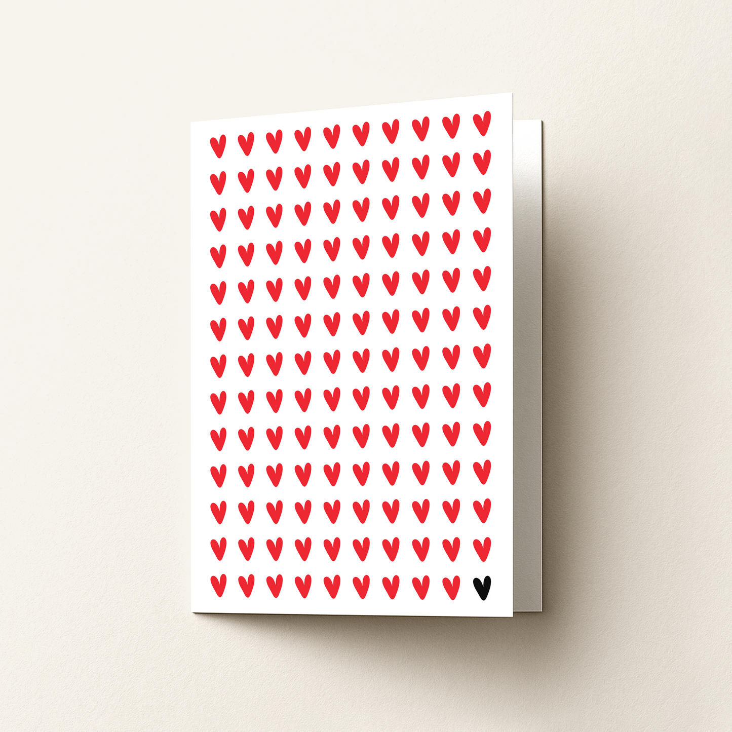All My Hearts Greeting Card | Modern Valentine Card