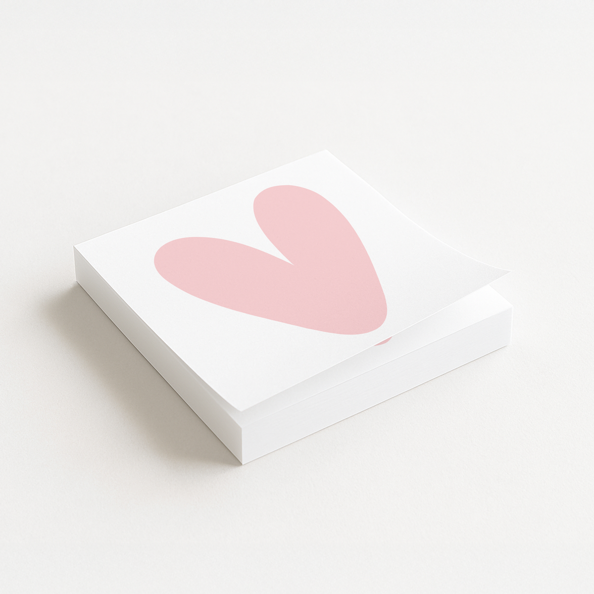Large Heart Sticky Notes