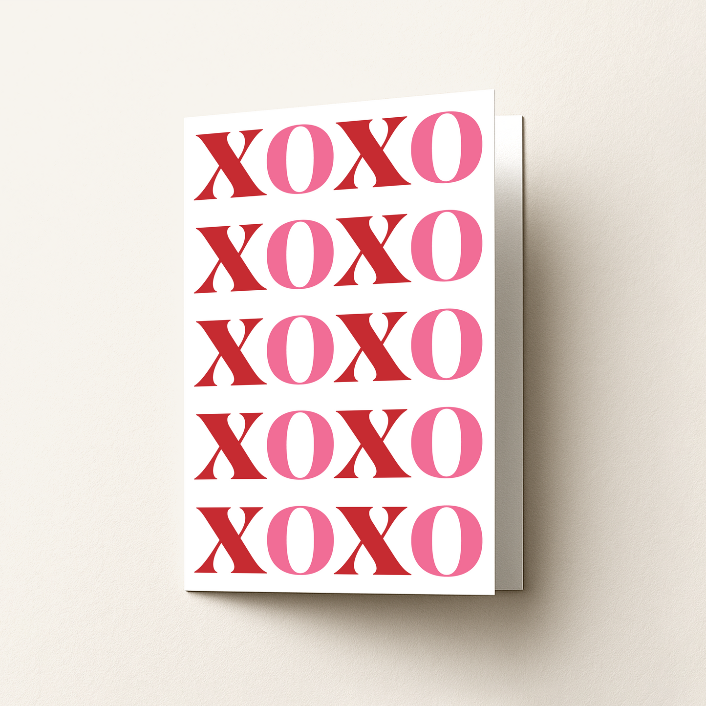 XOXO With All My Love Greeting Card