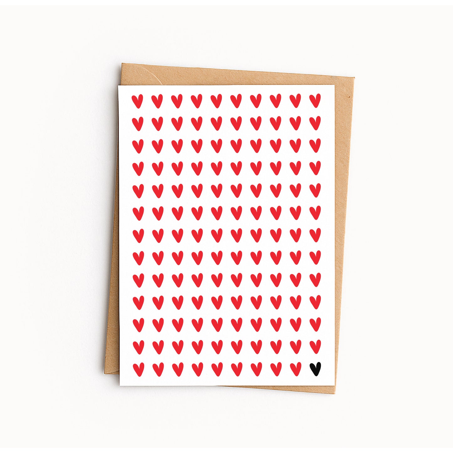 All My Hearts Greeting Card | Modern Valentine Card