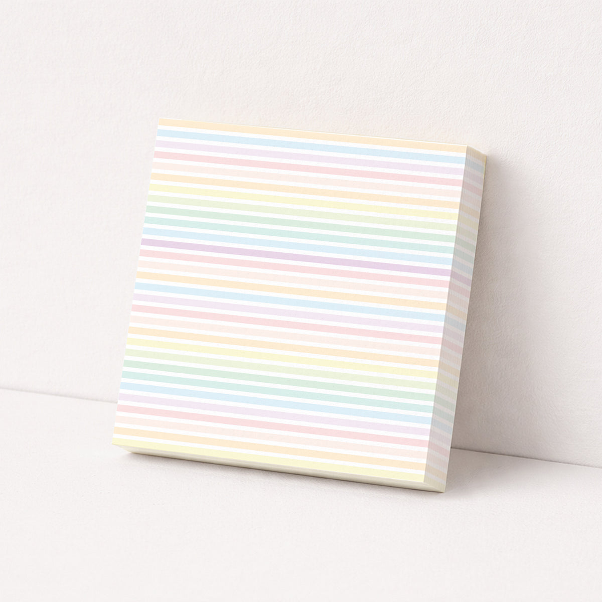 Pastel Stripes Sticky Notes – 3x3"