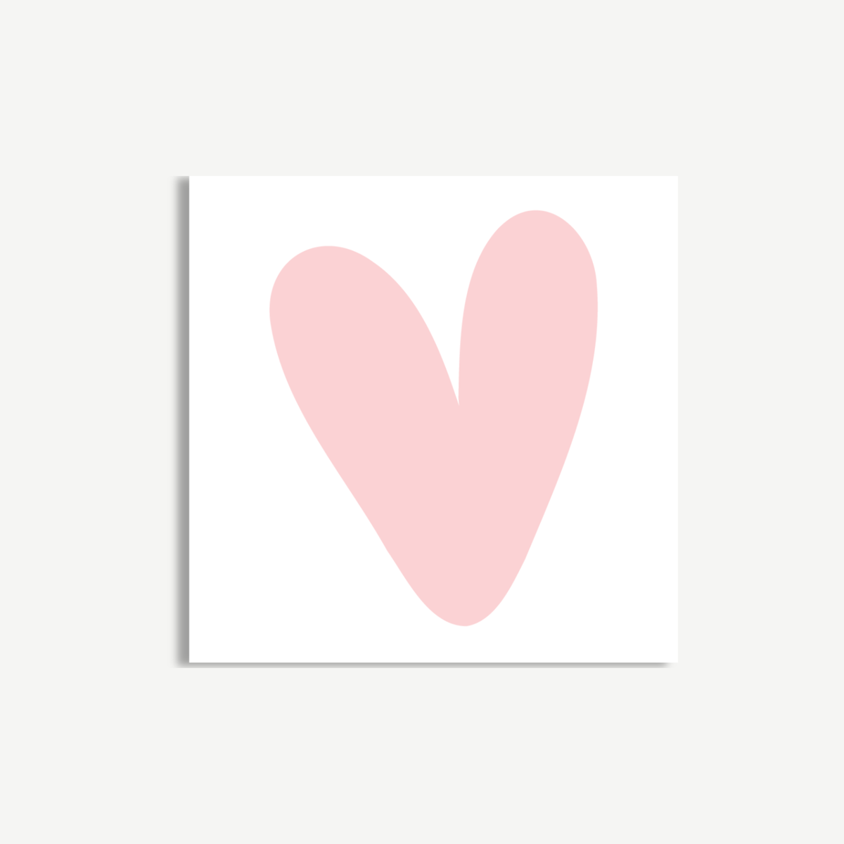 Large Heart Sticky Notes