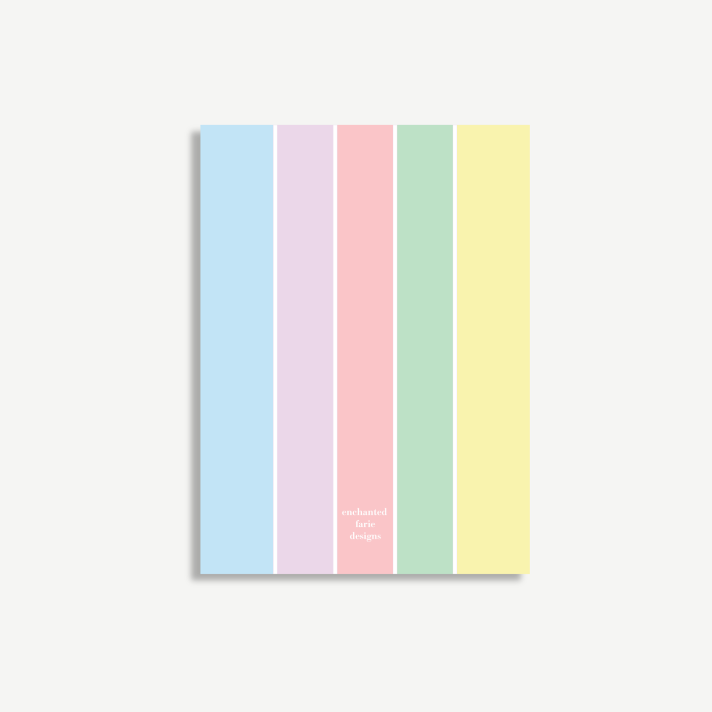 Happy Everything Gift Tag | Rainbow Gift Tag 2.5 x 3.5"