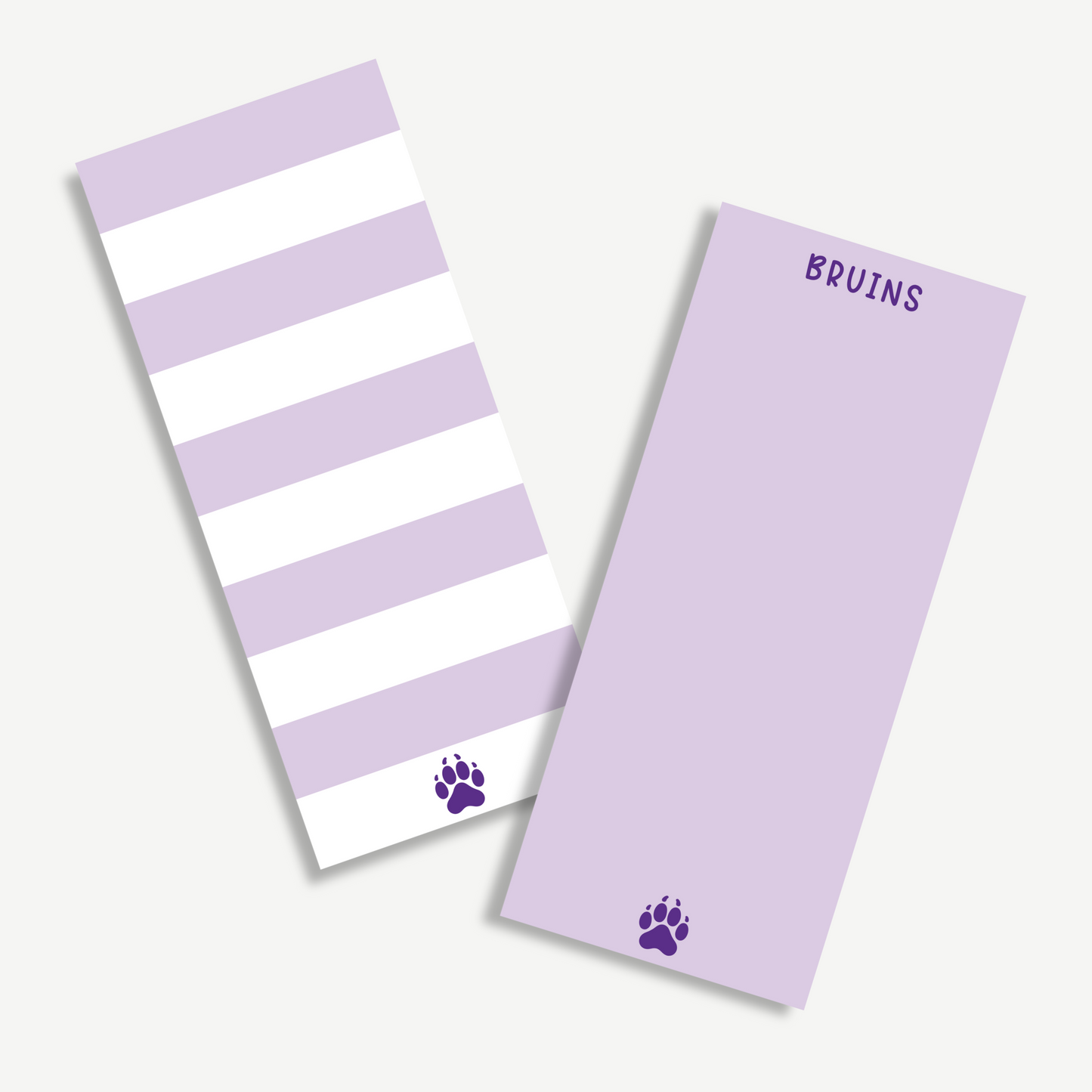 Bruins School Spirit Notepad | Purple To-Do NotePad