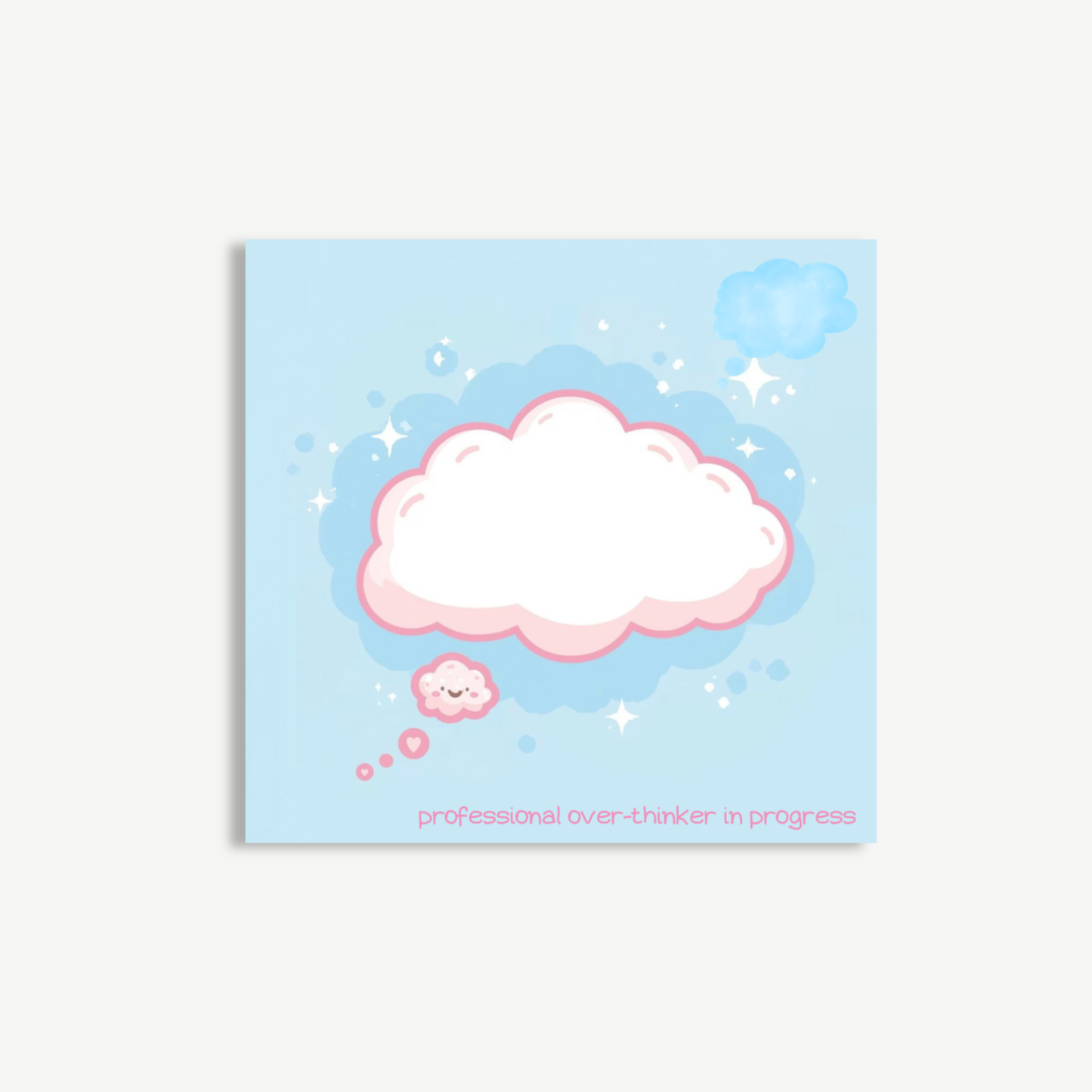 Overthinker Sticky Notes