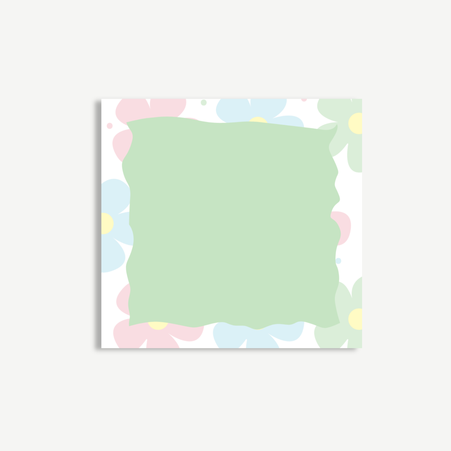 Enchanted Floral Sticky Notes
