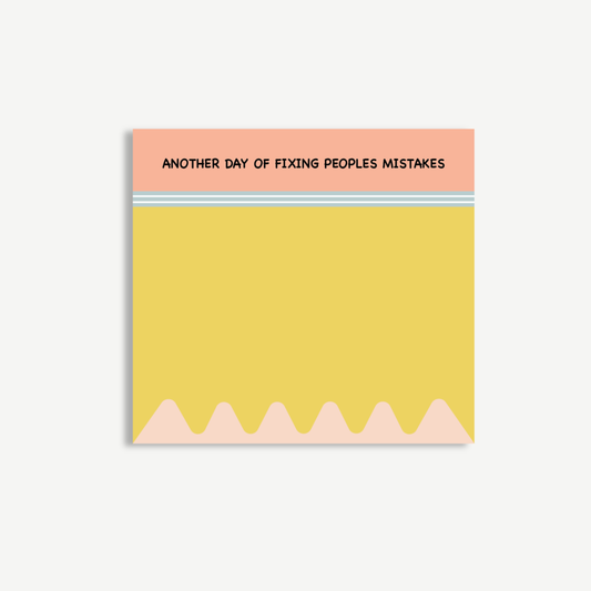 Sticky Notes – Another Day of Fixing People’s Mistakes