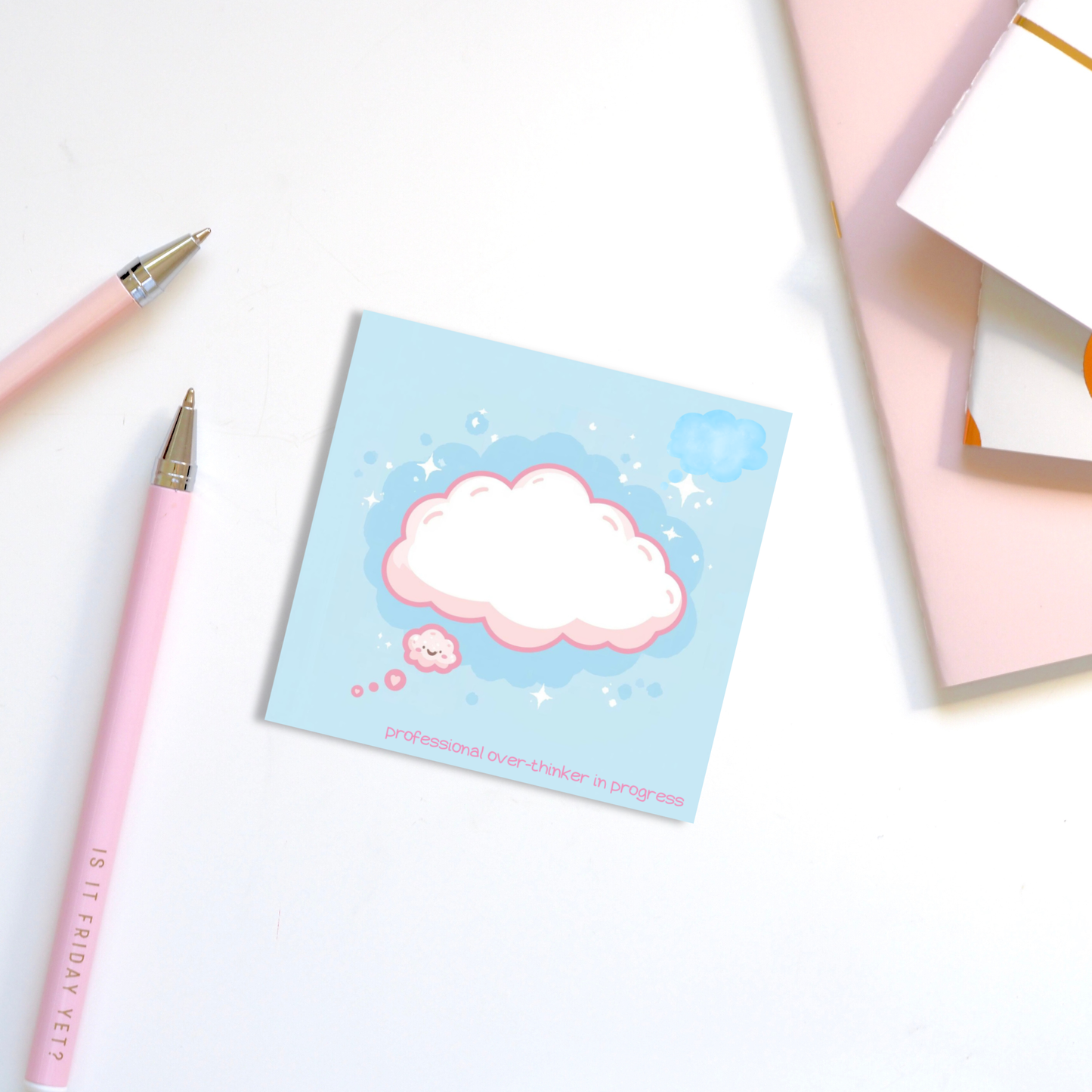 Overthinker Sticky Notes