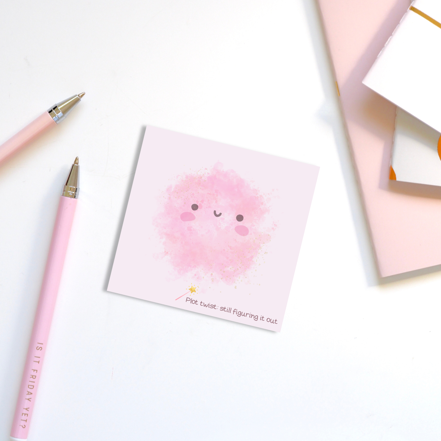 Plot Twist Sticky Notes 3x3"