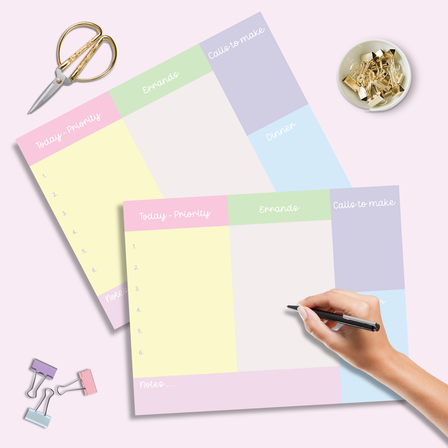 The Daily Mind Dump Notepad 11 x 8.5"