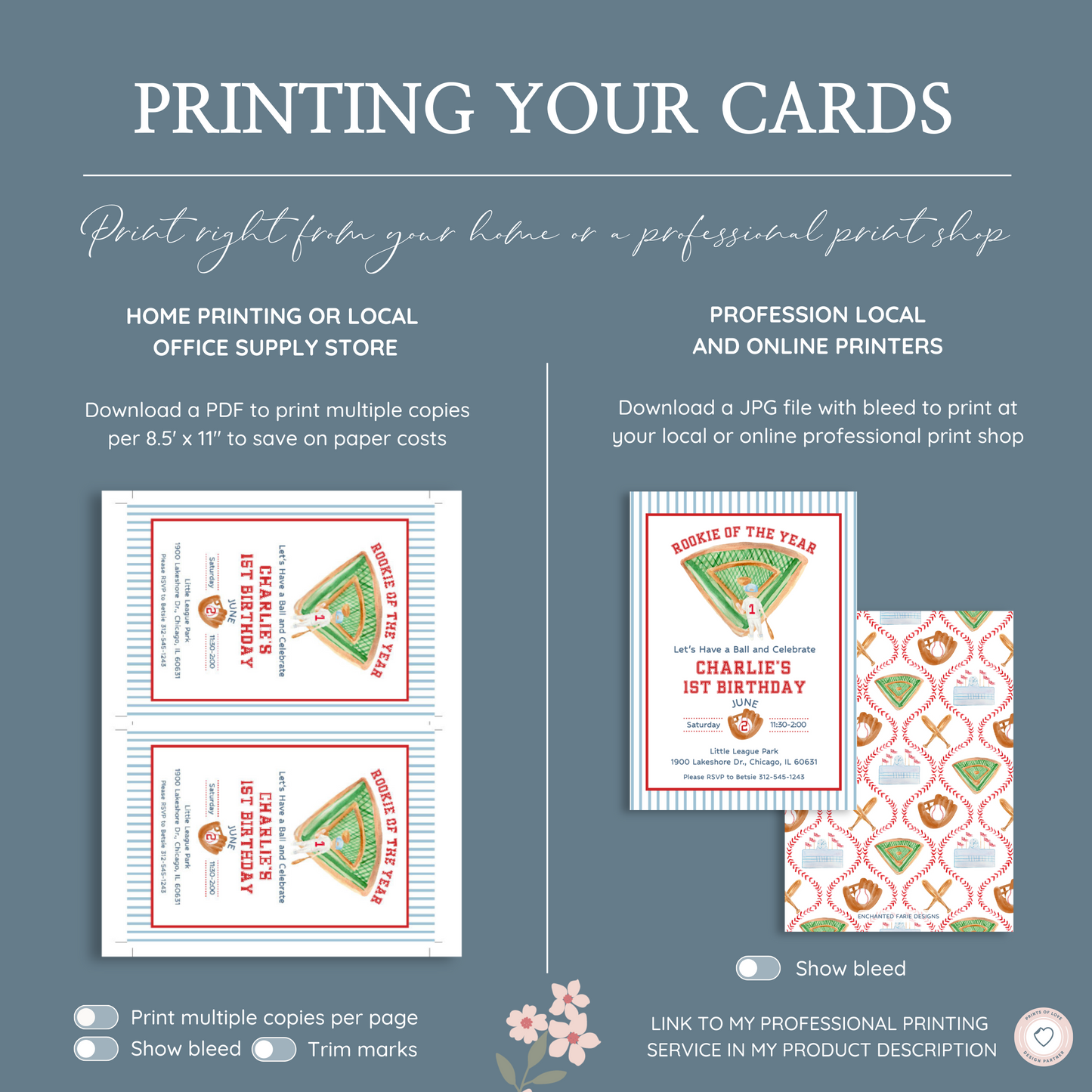 Baseball Birthday Invitation