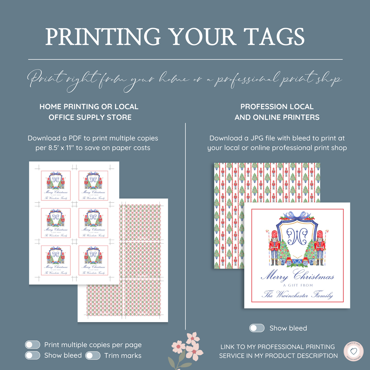  Nutcracker Gift Tag Template 
