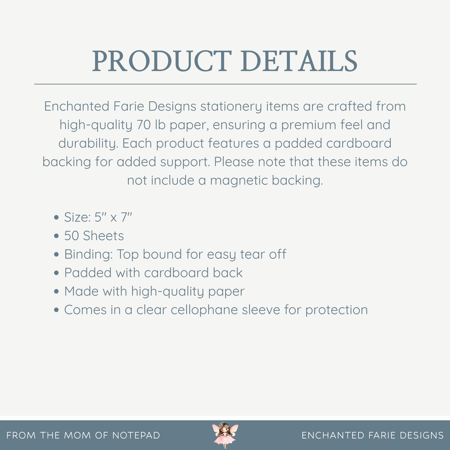 From the Mom Of Notepad | Thoughtful Parent Note Pad