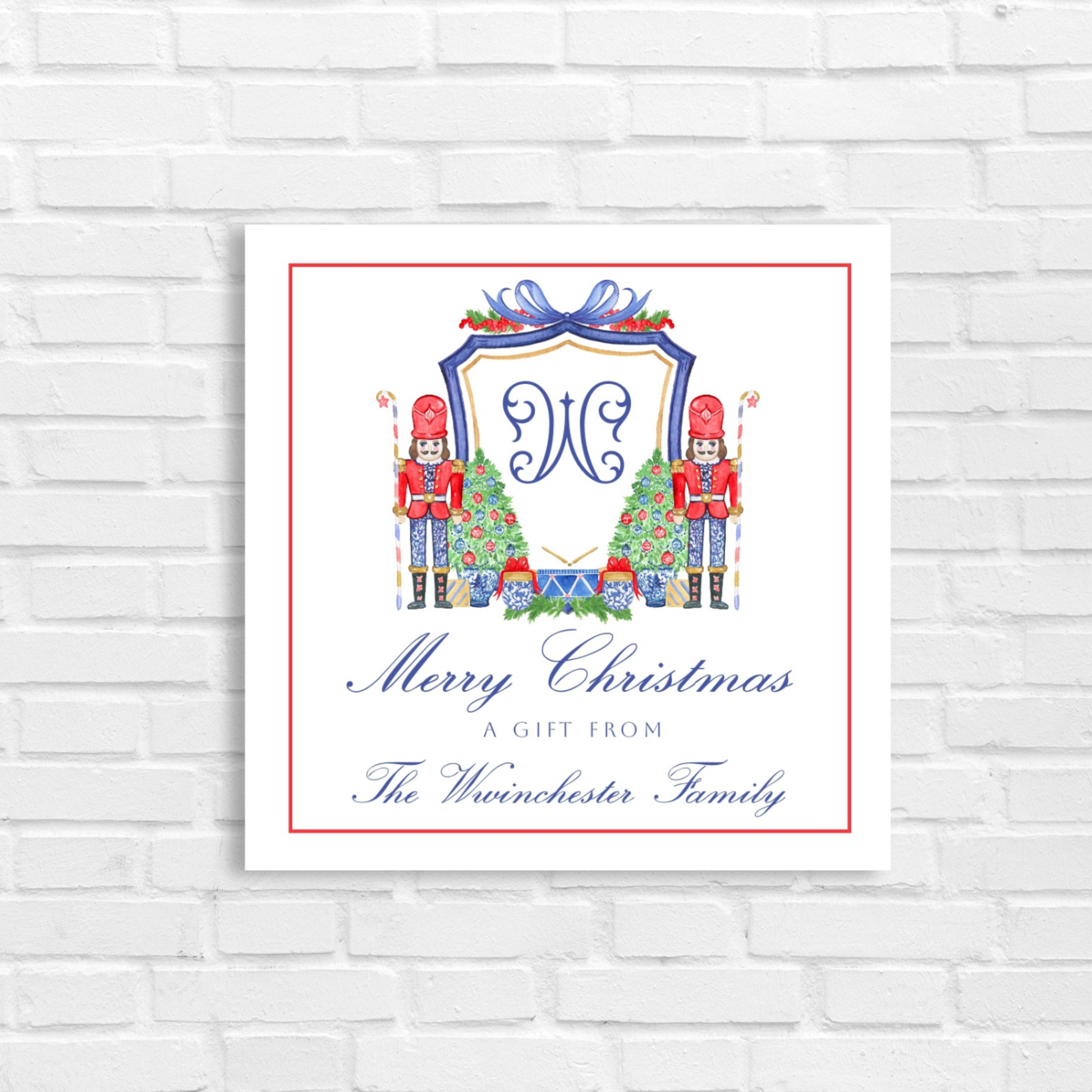  Nutcracker Gift Tag Template 